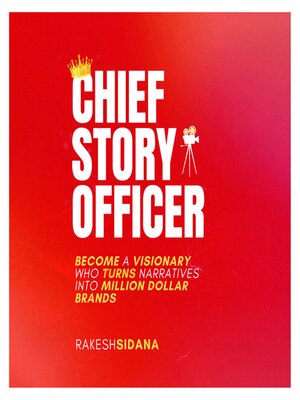 cover image of Chief Story Officer